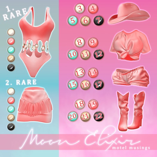Moon Elixir - Motel Musings - 20 - Seafoam Boots - Maitreya