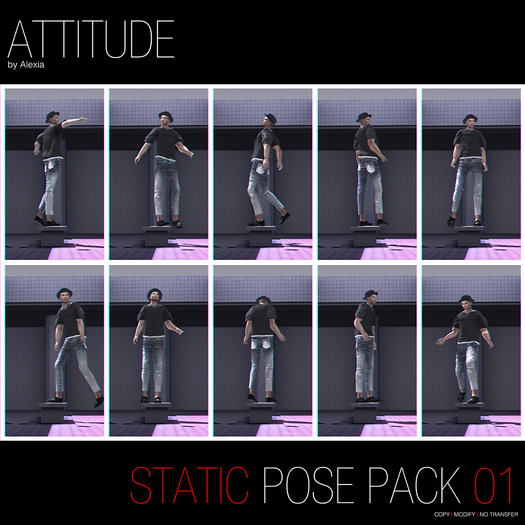 ATTITUDE STATIC POSE PACK 01