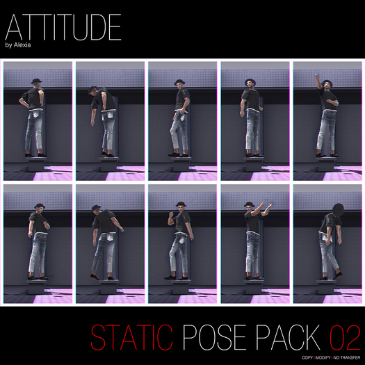 ATTITUDE STATIC POSE PACK 02