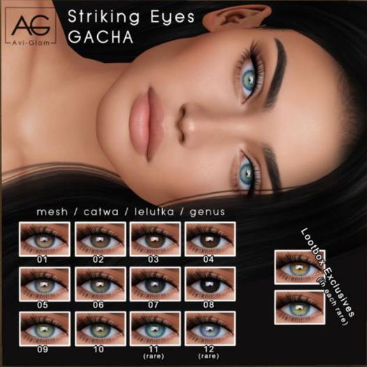 AG. Striking Eyes Gacha - Catwa - 02
