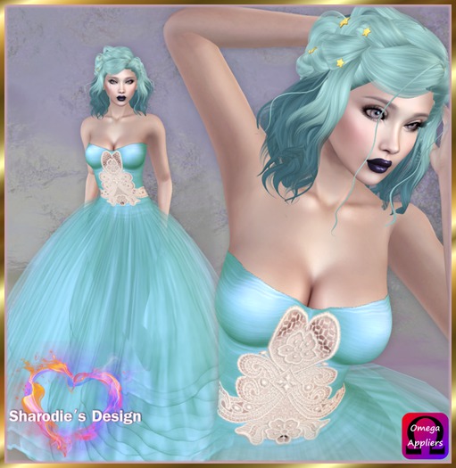 ~*~Shar's Gowns~*~Mint Gown