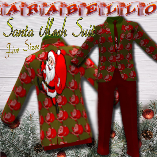 .:Arabello:. Mesh Santa Suit