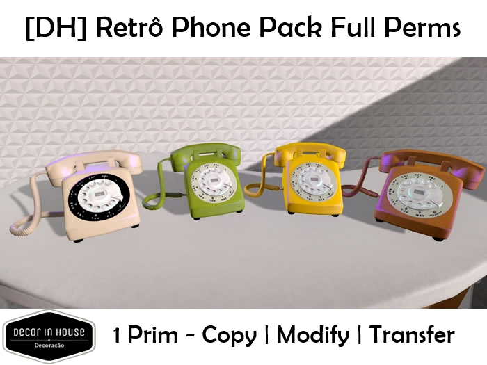 [DH] Retro Phone Pack Full Perms