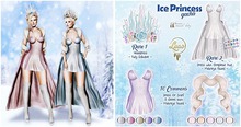 Luas Ice Princess Dress RARE