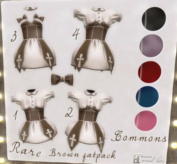 * Dorothee * Brown Fatpack RARE