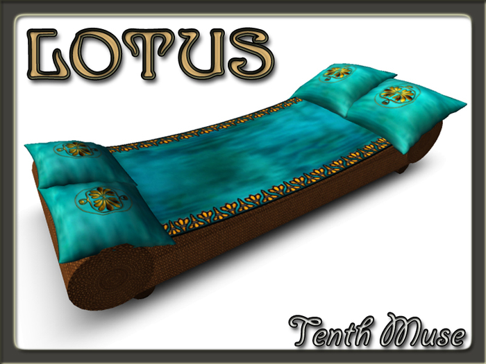 Lotus Rattan Day Bed (pool lounge)