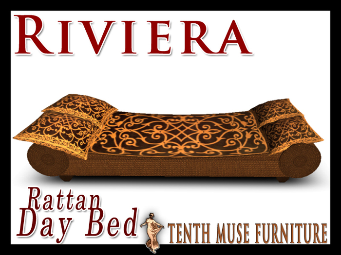 Riviera Rattan Day Bed (Pool Lounge)
