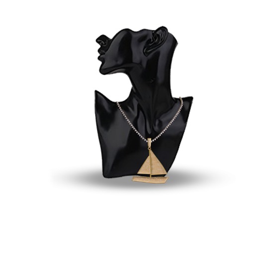 Blupr/nt - "BOAT" Necklace (GOLD) 
