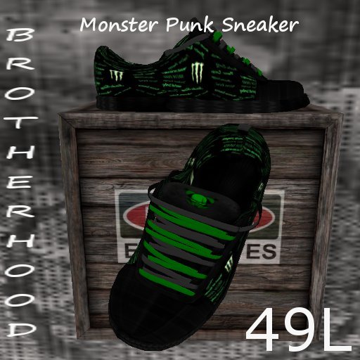 ~~BH~~Monster Punk Sneaker