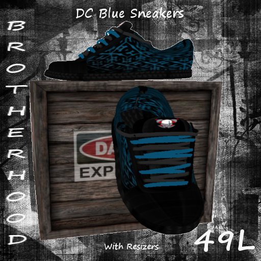 ~~BH~~DC Blue Sneakers