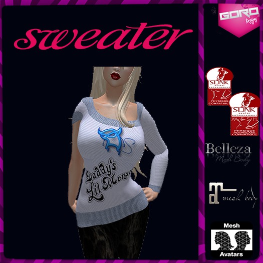 monster daddy sweater
