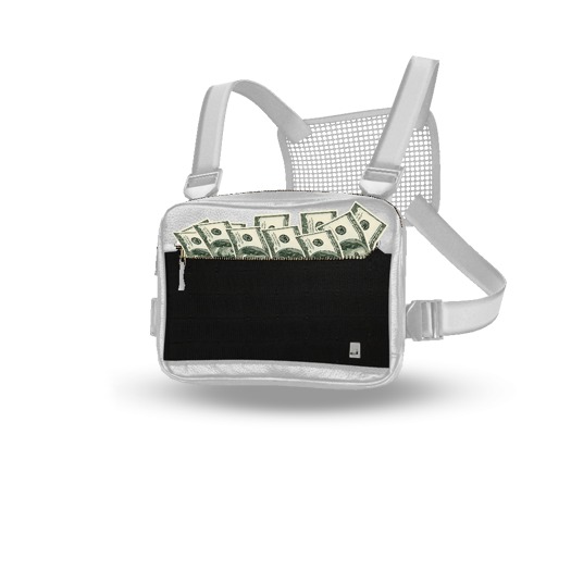 Blupr/nt - "Flex"  VestBag (White) 