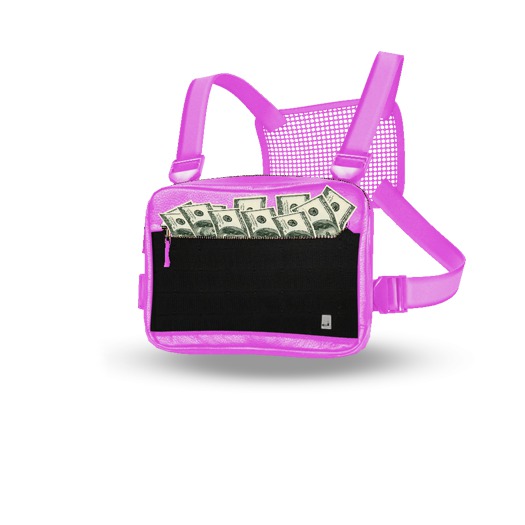 Blupr/nt - "Flex" VestBag (Pink)