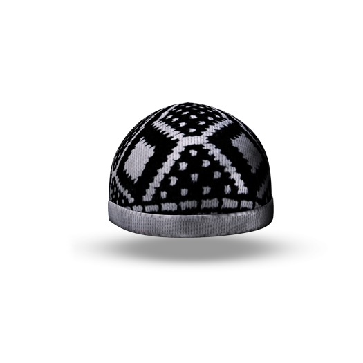 Blupr/nt - "Kufi" Cap (print black)