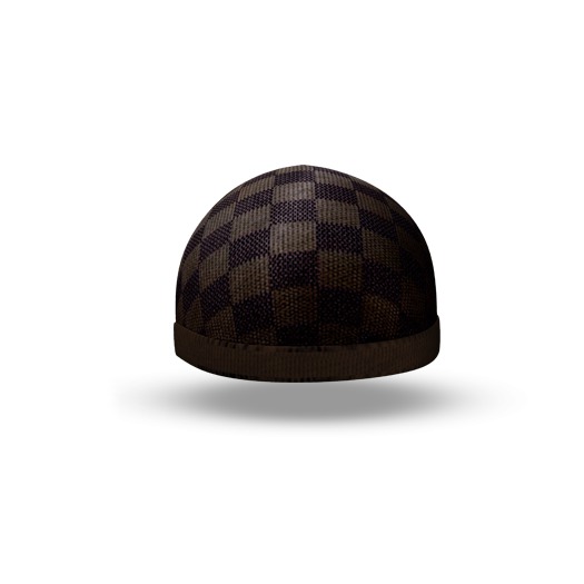Blupr/nt - "Kufi" Cap (print checker)