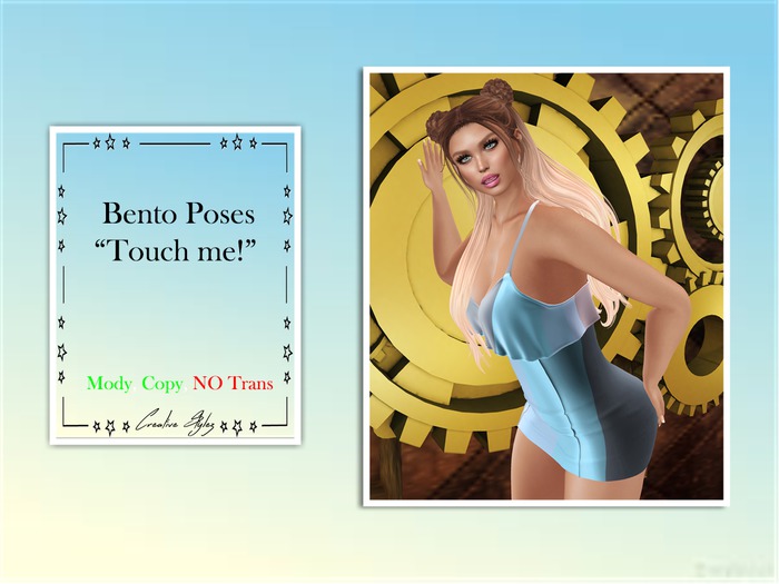 Creative Stylez - Bento Poses - Touch me! - 