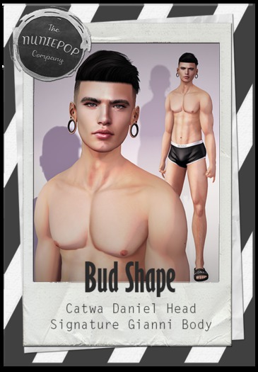 NUNIEPOP - BUD shape - Catwa Daniel Head