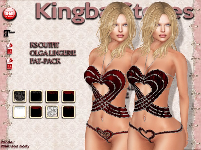 420 KS OUTFIT OLGA LINGERIE FAT-PACK