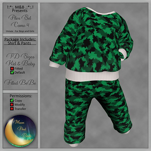 !:*:. M&B .:*:.! Alex Camo Green Delivery Request HUD