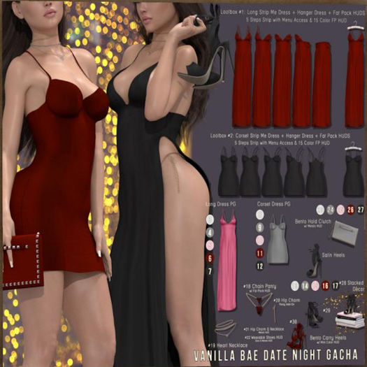 #24 *Vanilla Bae* {Date Night} Clutch - M - Gray