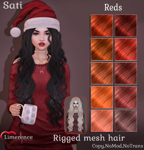 {Limerence} Sati hair-Reds