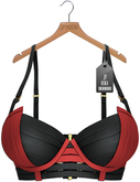 JF Design "Shea" [Maitreya/Belleza] Top-Black/Red