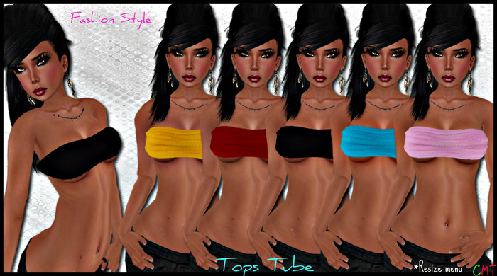*Fashion Style* Tops Tube 