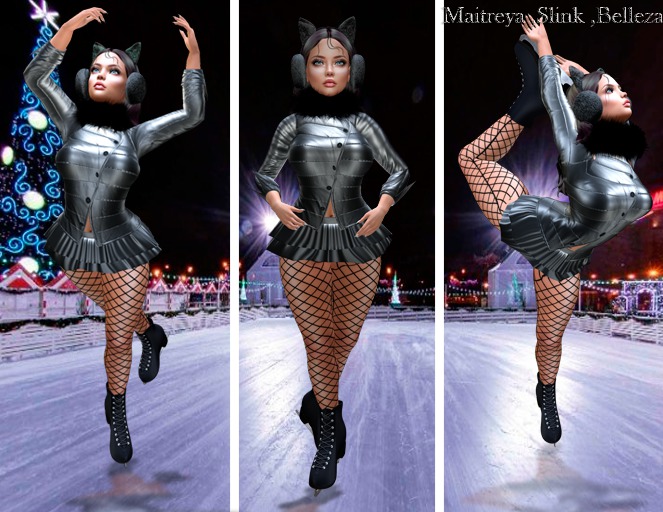 50% Sale InStyle -Full Set  Dark grey (Maitreya ,Slink ,Belleza) 
