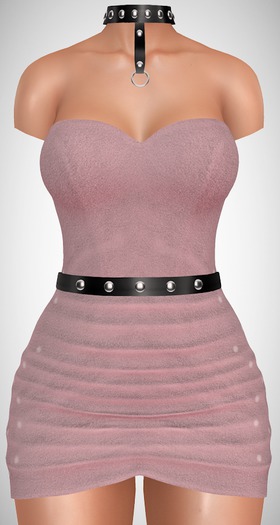ChicModa // Rudy Dress & Harness // PINK