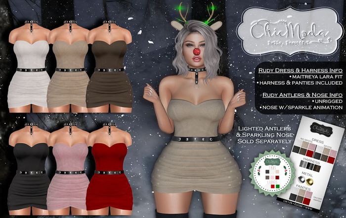 ChicModa // Rudy Dress & Harness // ALL PACK