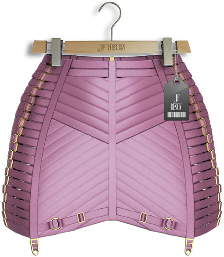 JF Design "Shea" [Maitreya/Belleza] Skirt/Panties-Rose