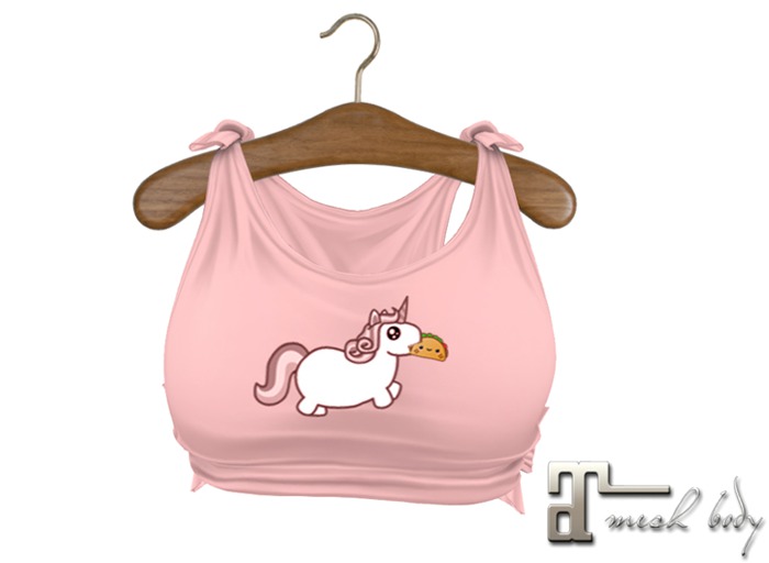 [FM] Taco Unicorn Tied Tank Top