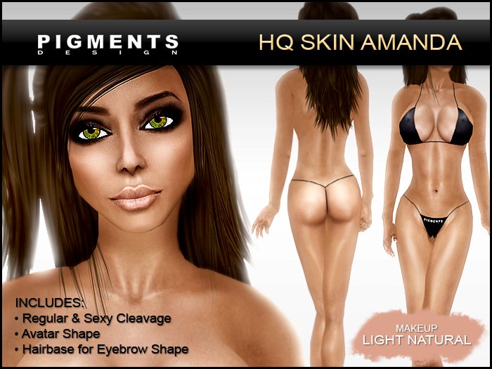 PIGMENTS HQ SKIN - Amanda (Light Natural)