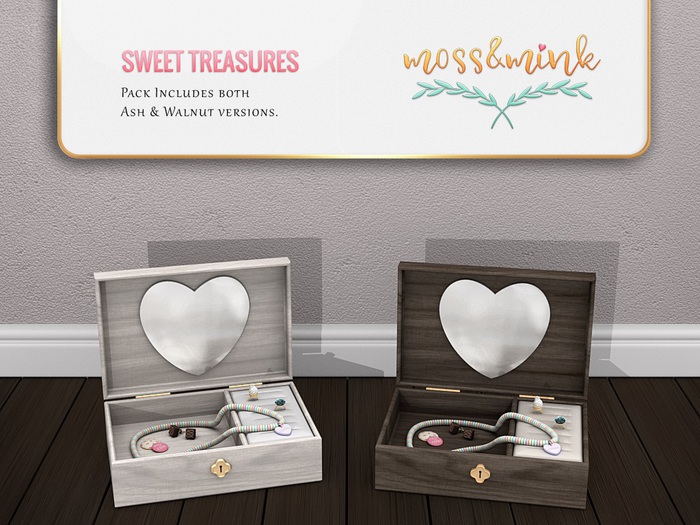 {moss&mink}  Sweet Treasures