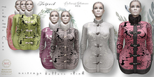 ♥.::GH::.♥ Isabella Wool Knit Prints Coat - Fatpack