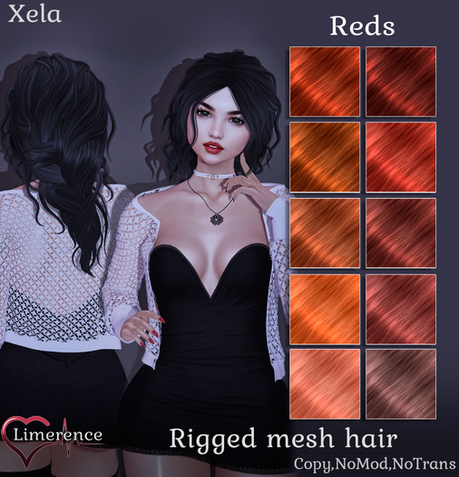 {Limerence} Xela hair-Reds