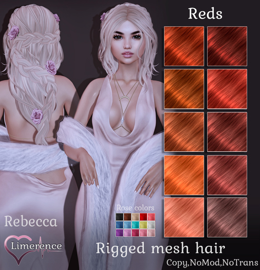{Limerence} Rebecca hair-Reds