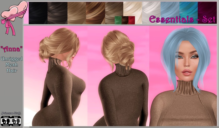 .Princess Stuff. [Anna Hair] Essential Set