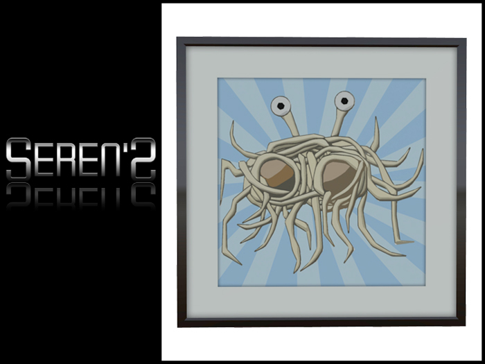 Seren'S Flying Spahetti Monster Picture FREEBIE!
