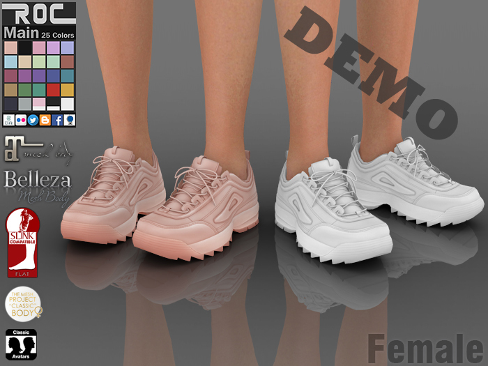 ::ROC:: Disruptor Sneaker (FEMALE)_DEMO