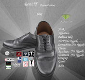 Res_Roland formal shoes Grey
