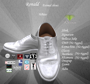 Res_Roland formal shoes White