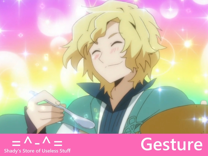 Gesture - Log Horizon - Delicious!