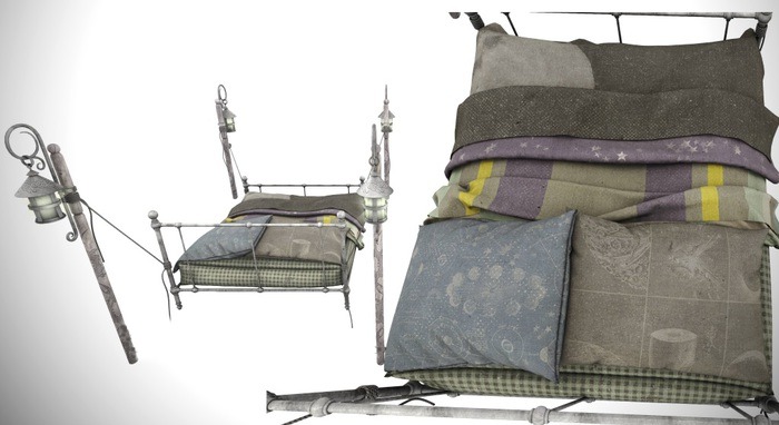Trompe Loeil - Reverie Bed Moonlight