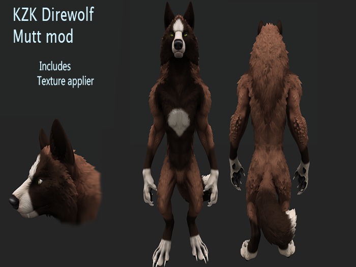 +RRD+ KZK Direwolf mutt mod [Unpacker Hud]