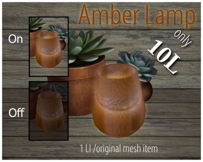 Amber Lamp 