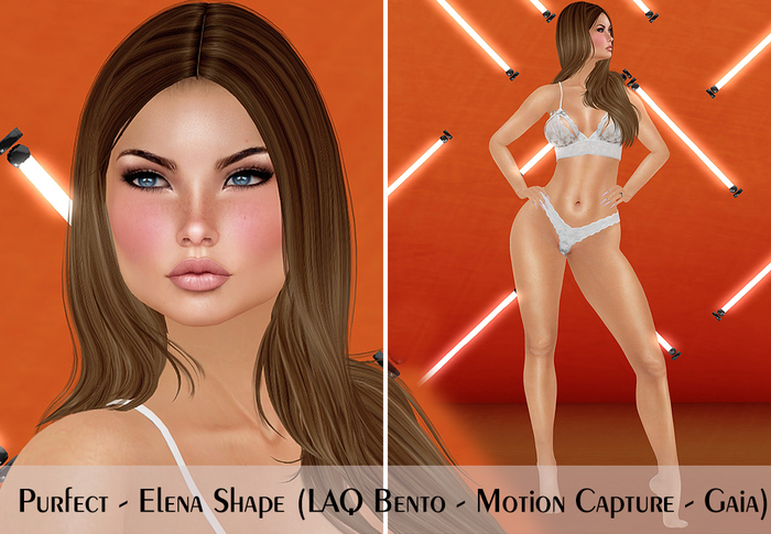 Purfect _ Elena Shape (LAQ Bento - Motion Capture - Gaia)