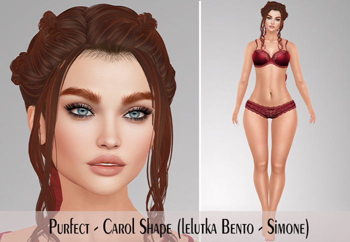 Purfect _ Carol Shape (Lelutka  Simone-Bento)