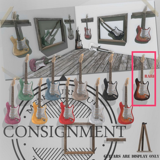 [Con.] Guitar - Burst - RARE