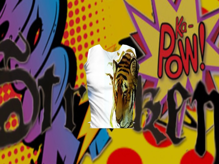 Tiger shirt ::STRICKEN::